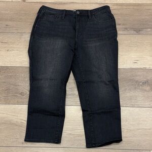 Madewell Curvy High Rise Slim Straight Jeans